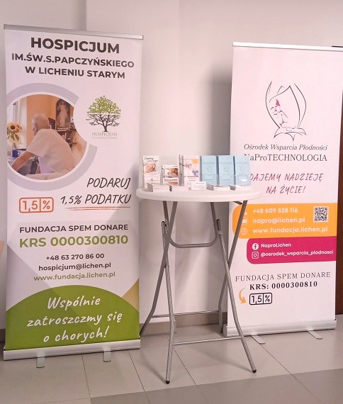Zaprezentowaliśmy materiały dotyczące Fundacji.