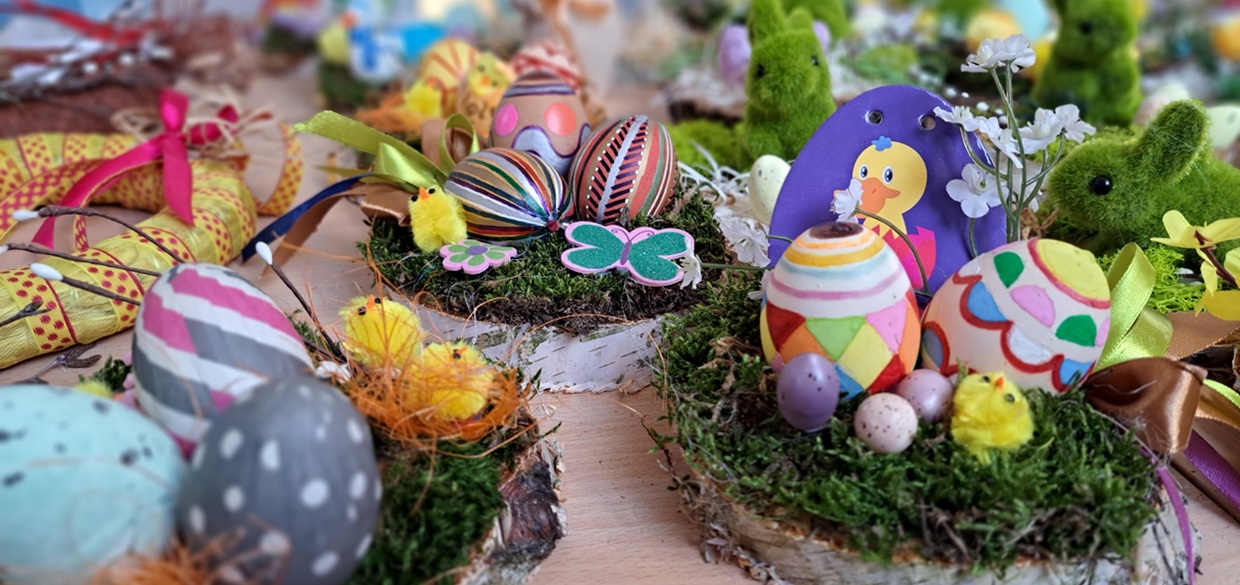Ozdoby na kiermasz wielkanocny
